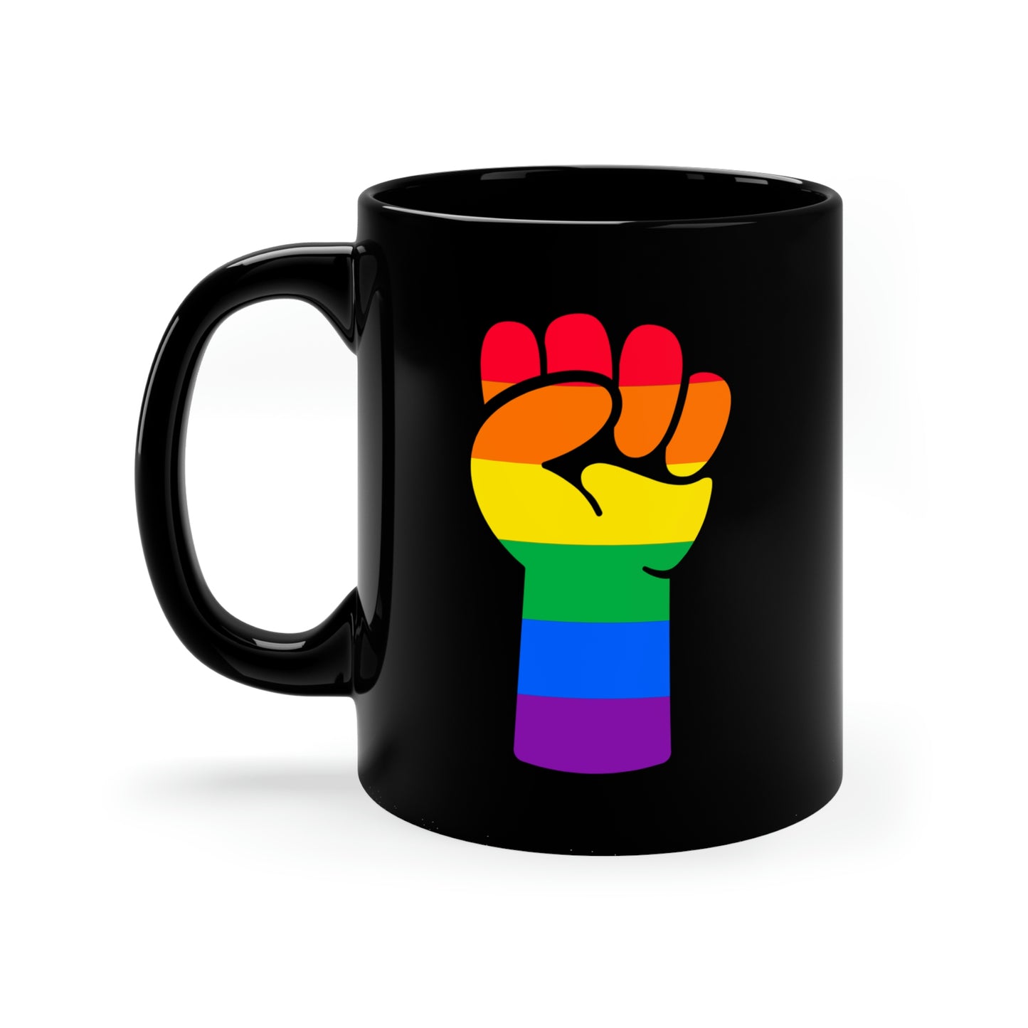 Rainbow Black Lives Matter Mug