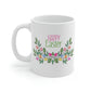 Happy Easter Floral Egg Mug