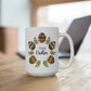 Happy Easter Floral Egg Mug