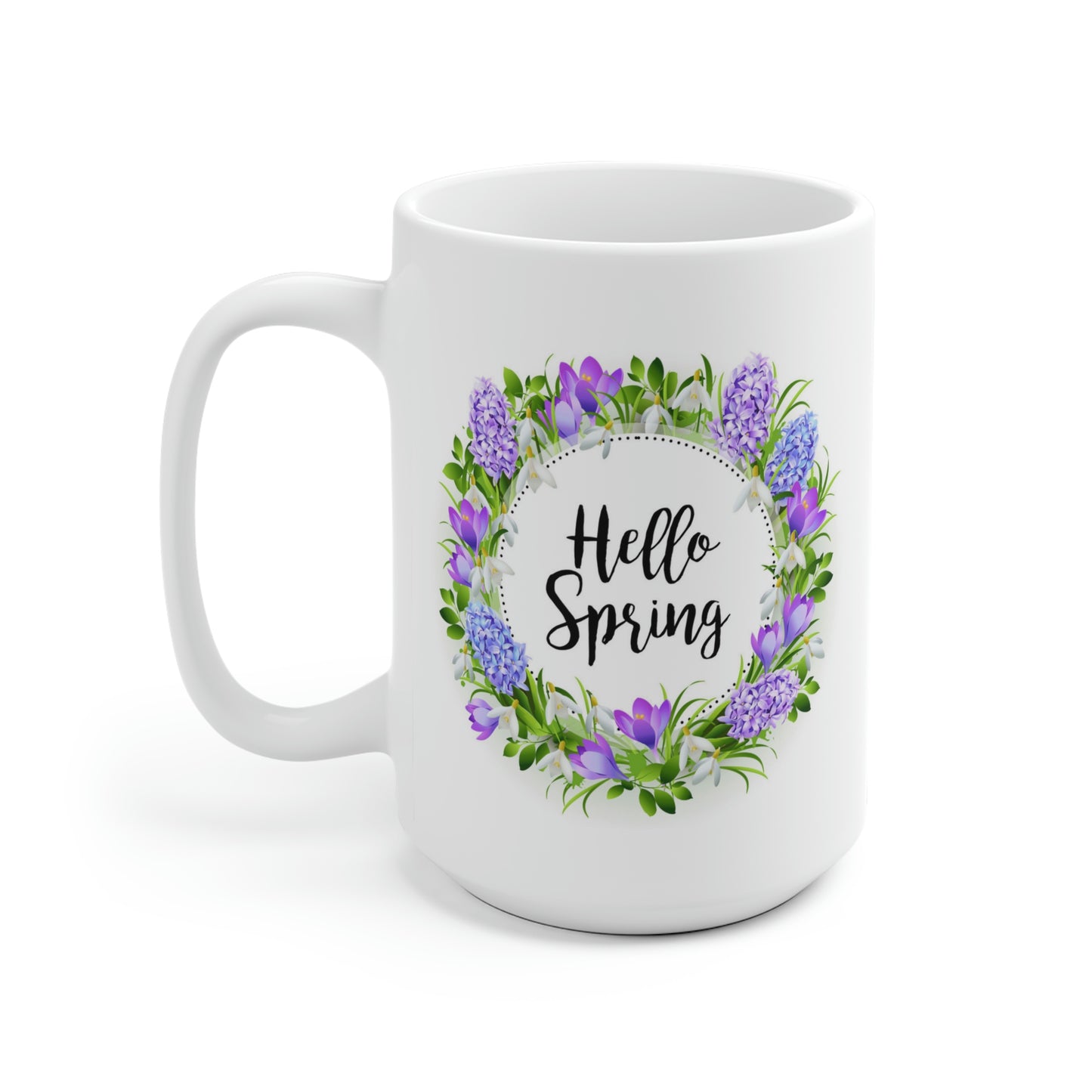 Hello Spring Flower Mug