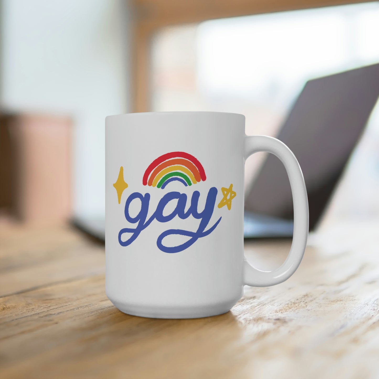 Gay Rainbow Mug