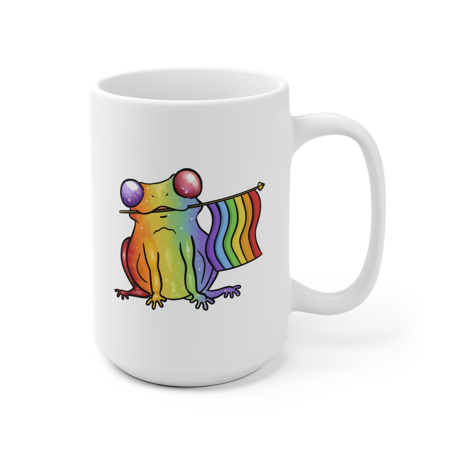 LGBTQ Frog Mug