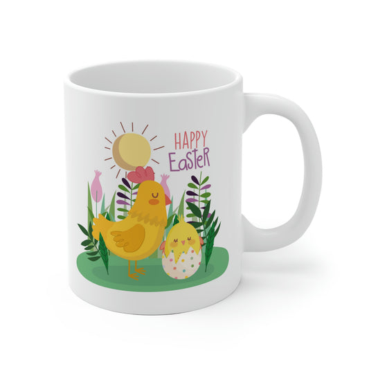 Happy Easter Rooster Mug