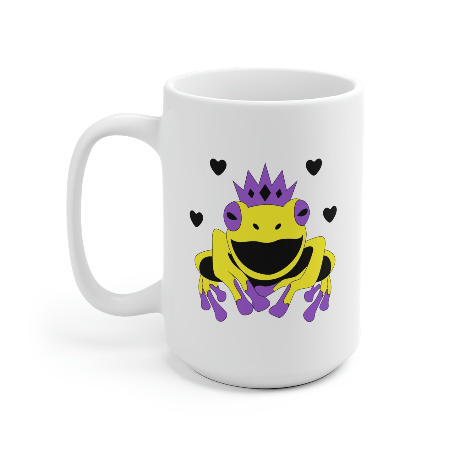 Nonbinary Frog Prince Mug