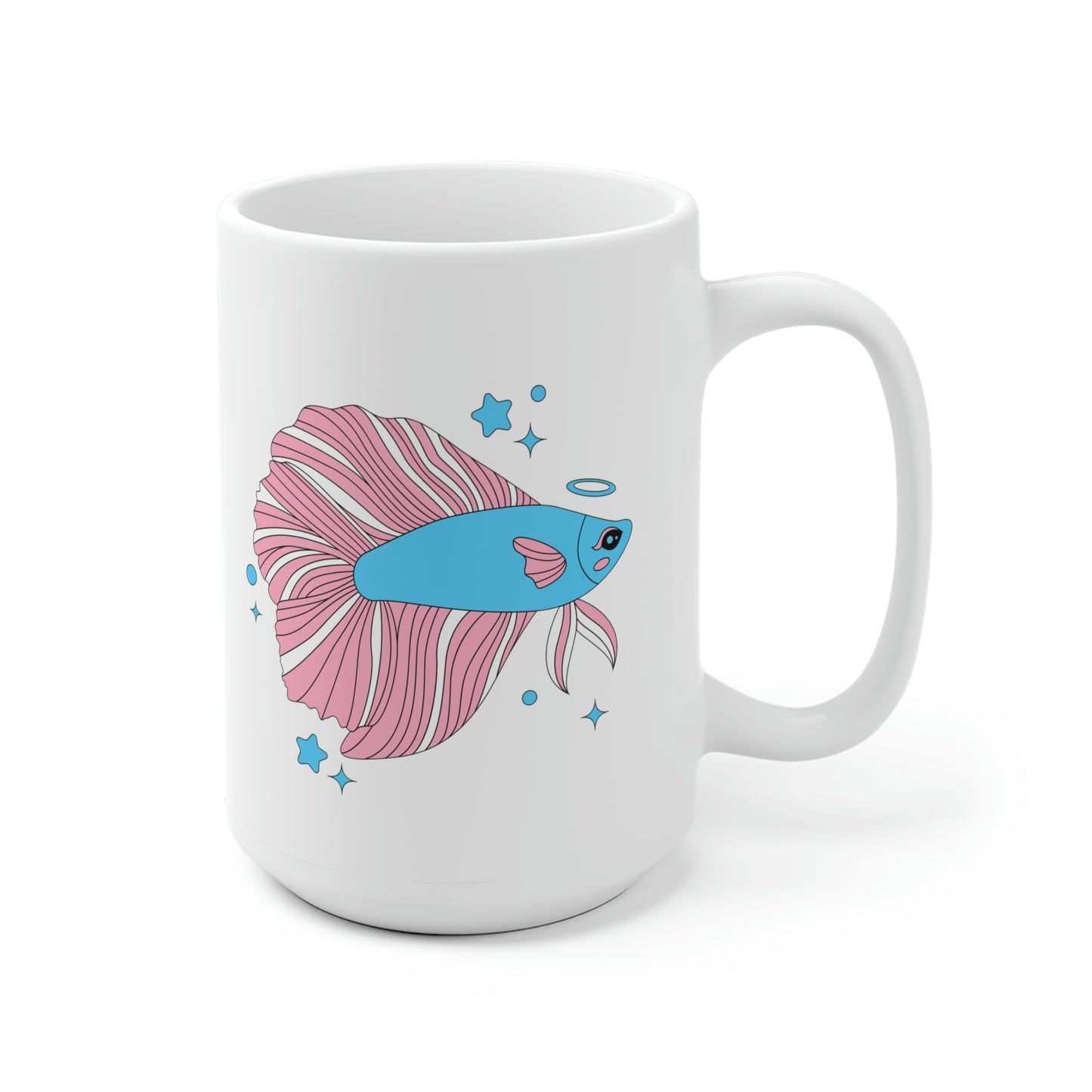 Transgender Betta Fish Mug