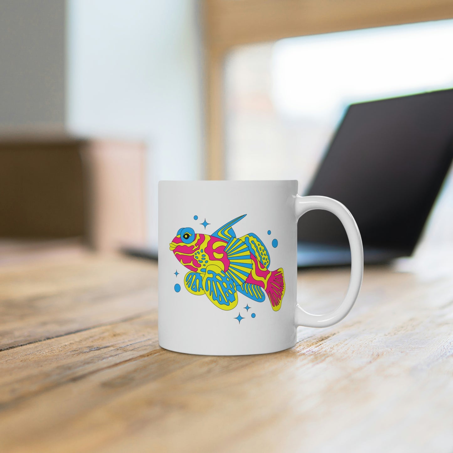 Pansexual Mandarin Fish Mug