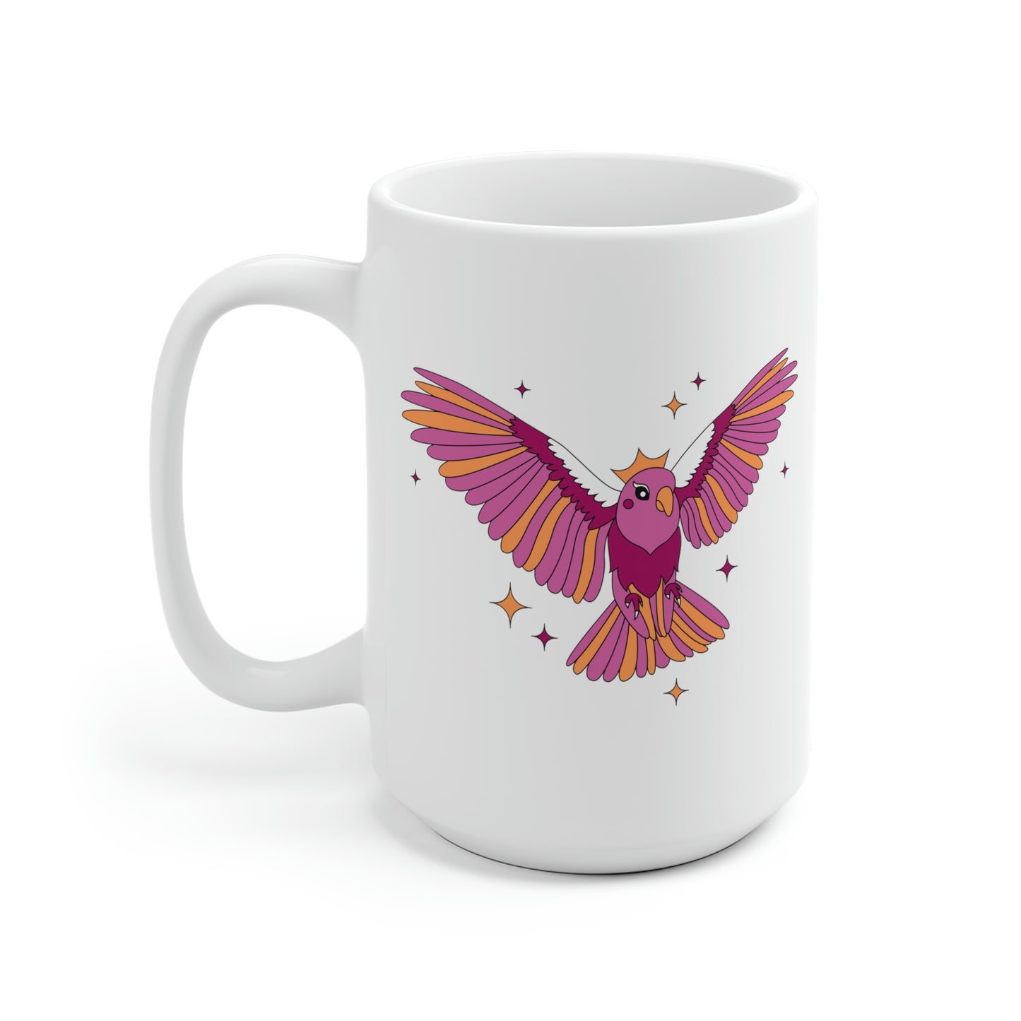 Lesbian Parrot Mug