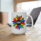 Rainbow Sunflower Love Mug