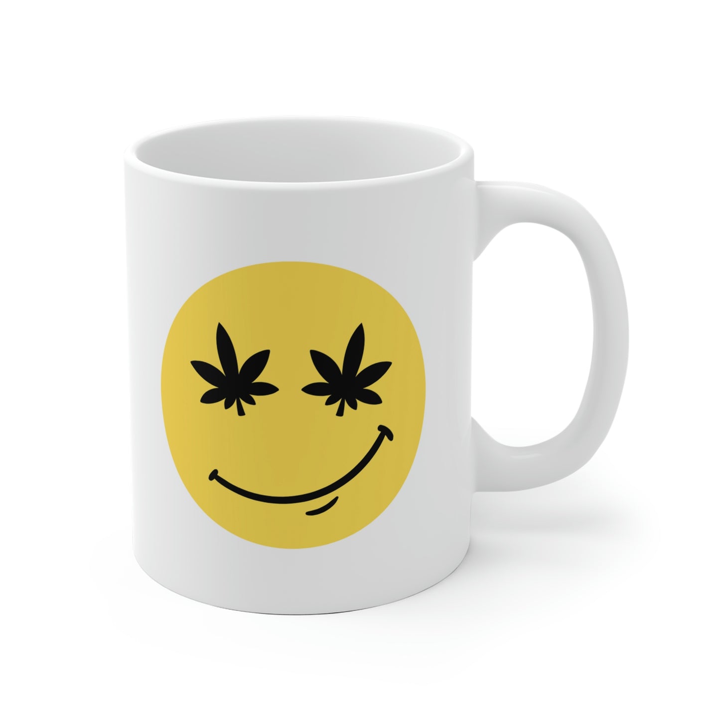 Stoner Smiley Face Mug