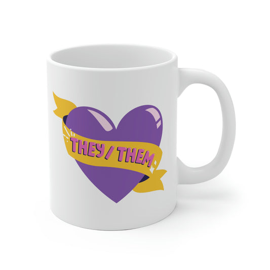 They/Them Pronoun Mug