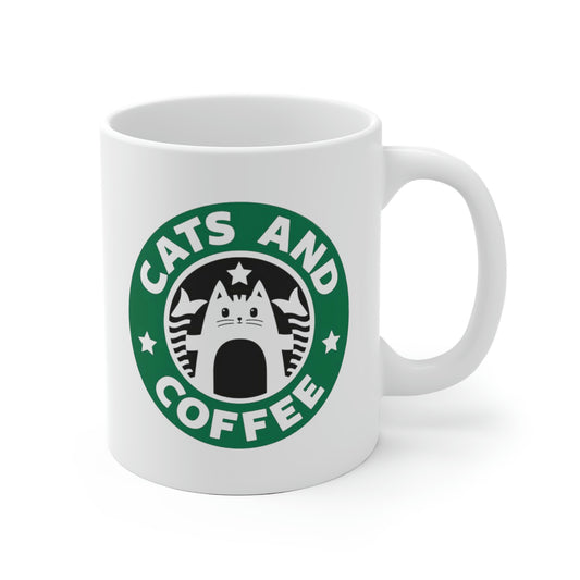 Cats And Coffee Mug