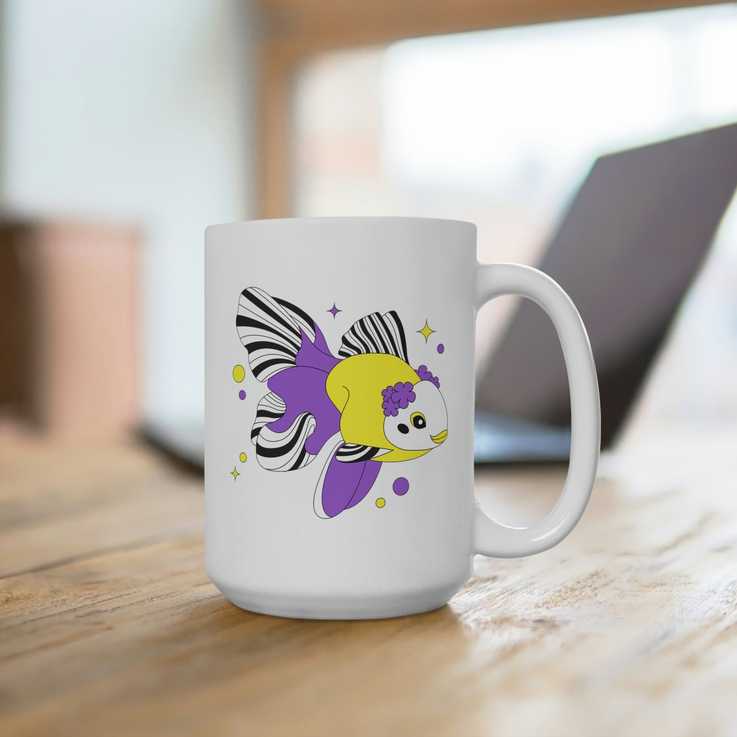 Nonbinary Goldfish Mug