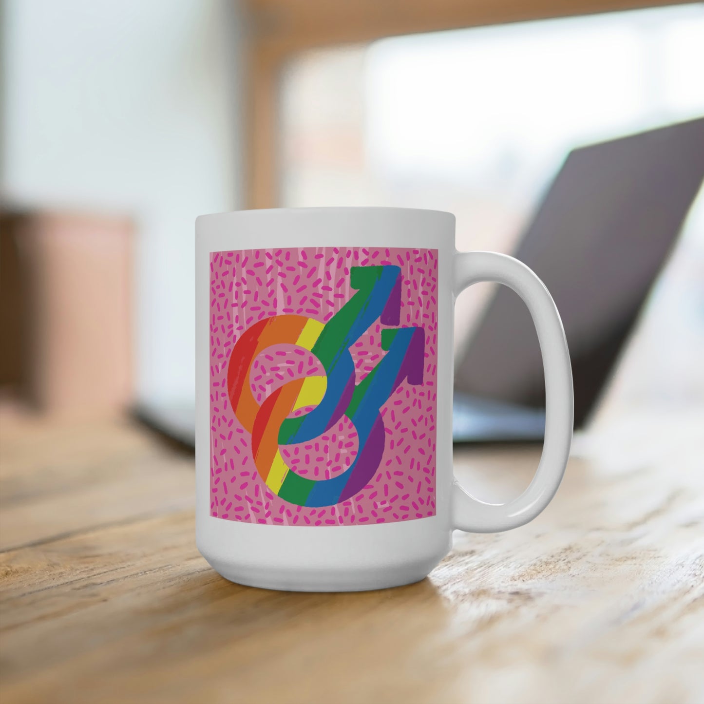 Rainbow Gay Pride Symbol Mug