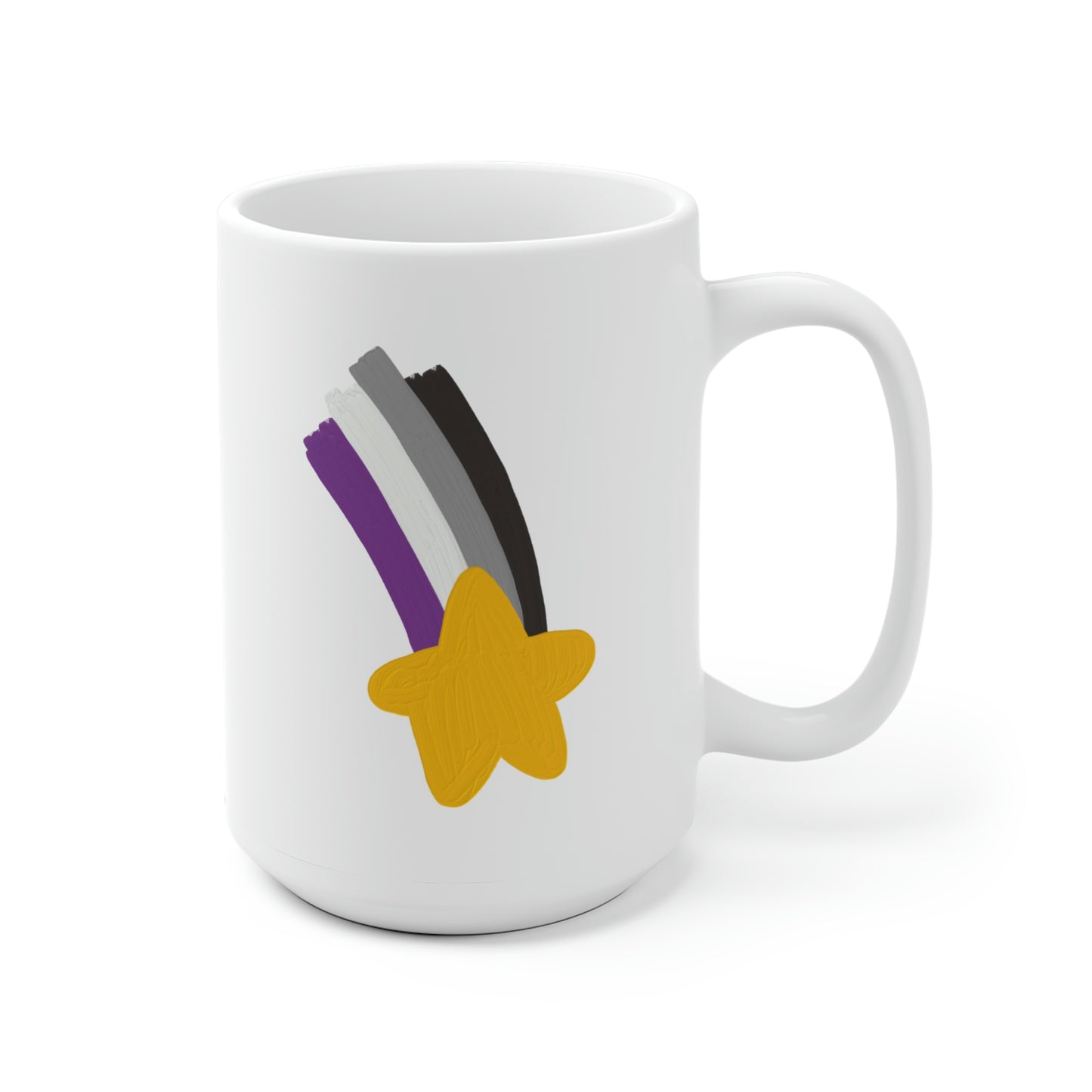 Asexual Pride Shooting Star Mug