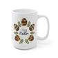 Happy Easter Floral Egg Mug