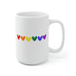 Rainbow Hearts Mug
