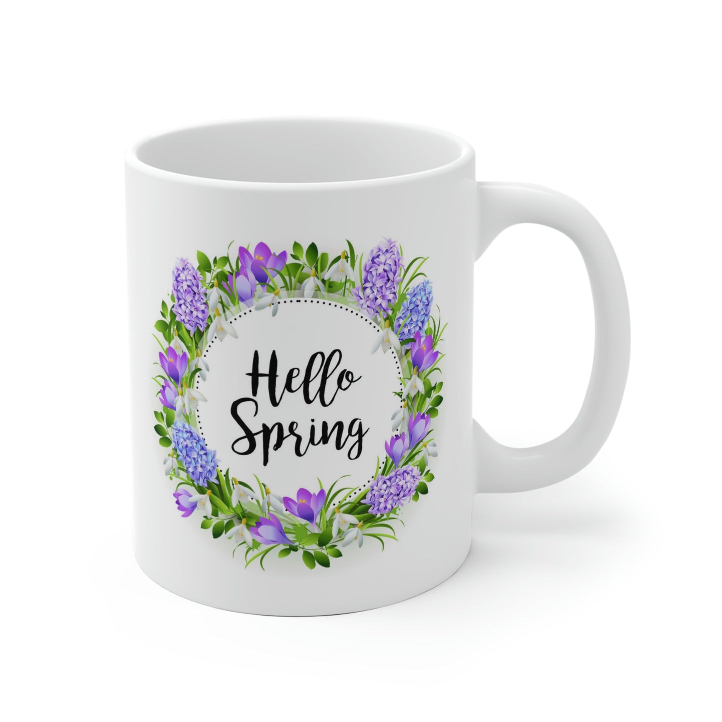 Hello Spring Flower Mug