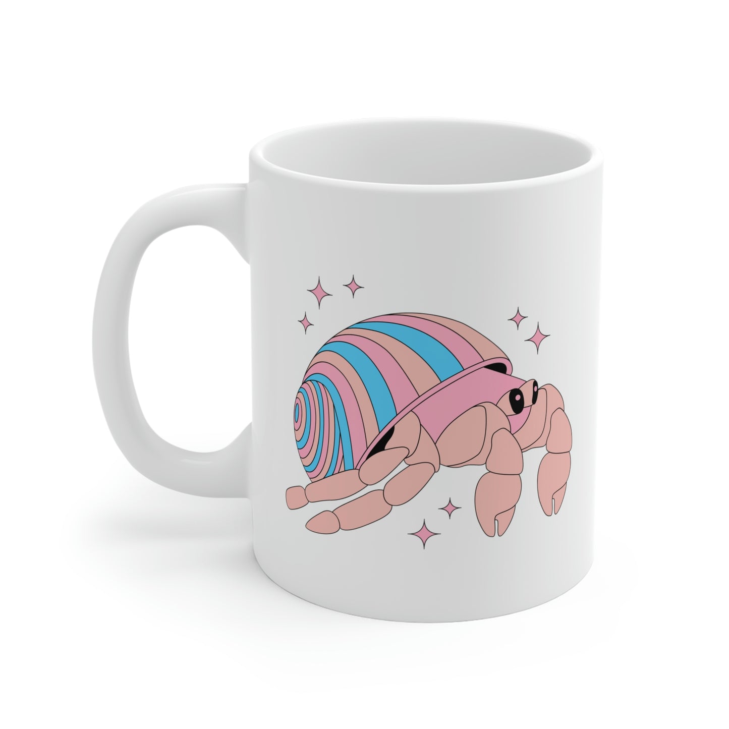 Transgender Hermit Crab Mug