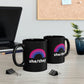 She/They Bisexual Rainbow Pronoun Mug