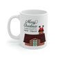 Merry Christmas And Happy New Year Santa Mug