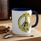 Ukraine Peace Sign Mug
