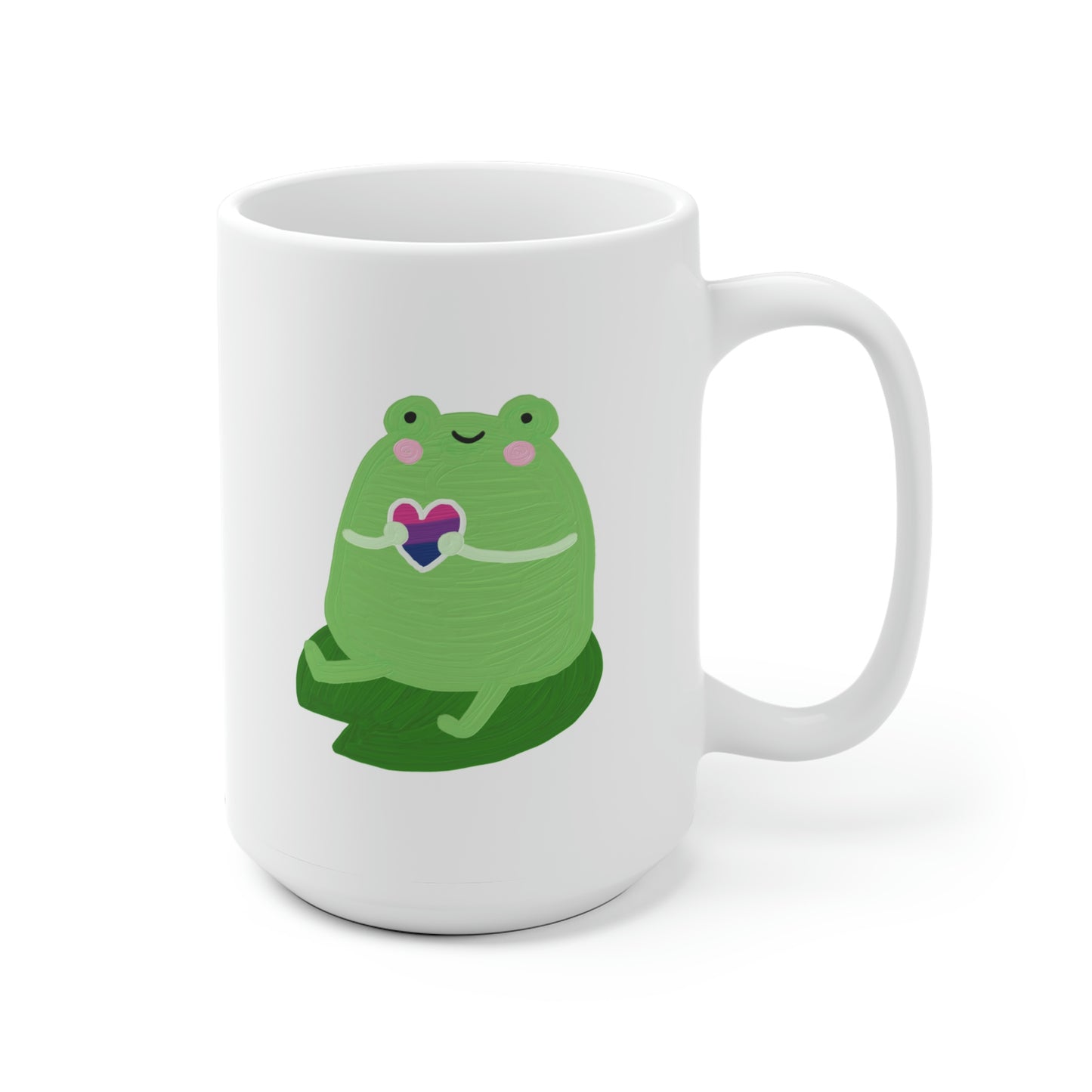 Bisexual Cute Frog Mug