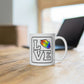 Love Rainbow Lips Mug