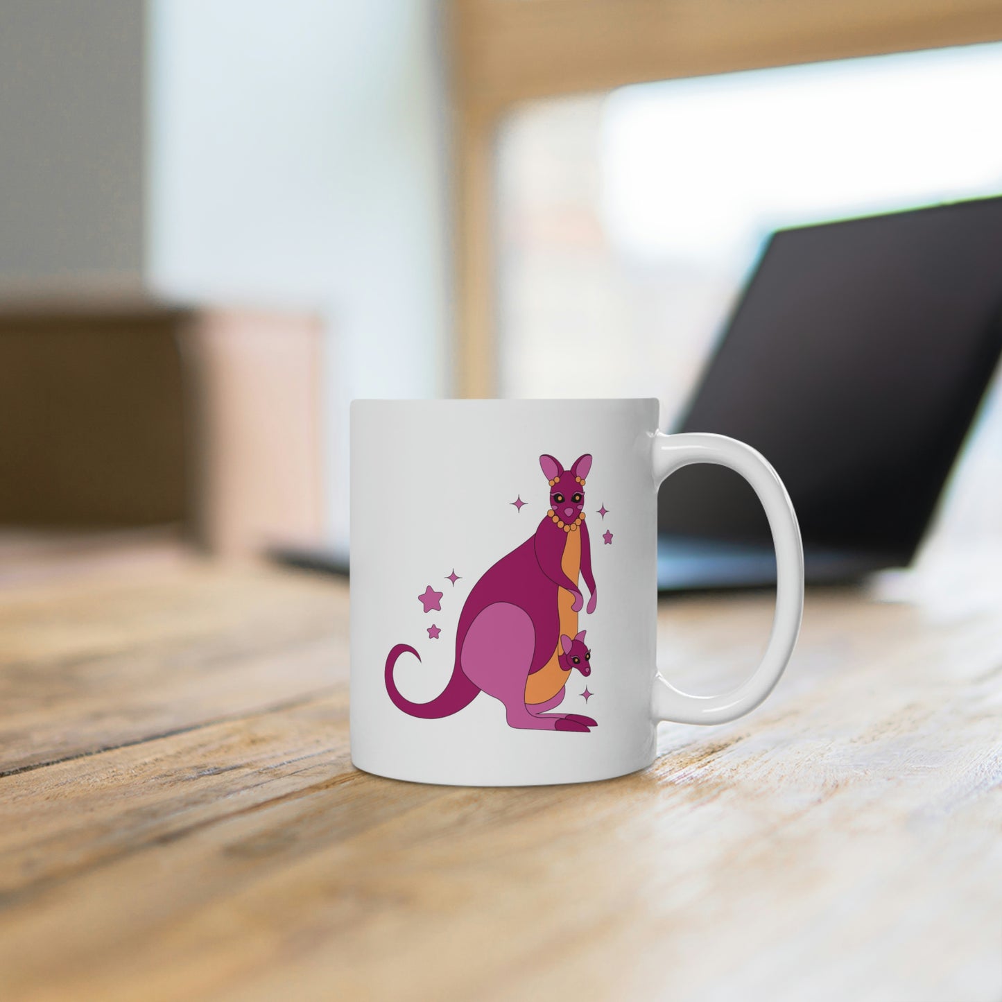 Lesbian Kangaroo Mug