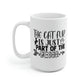 The Cat Fur Is Part Of The Decor Mug