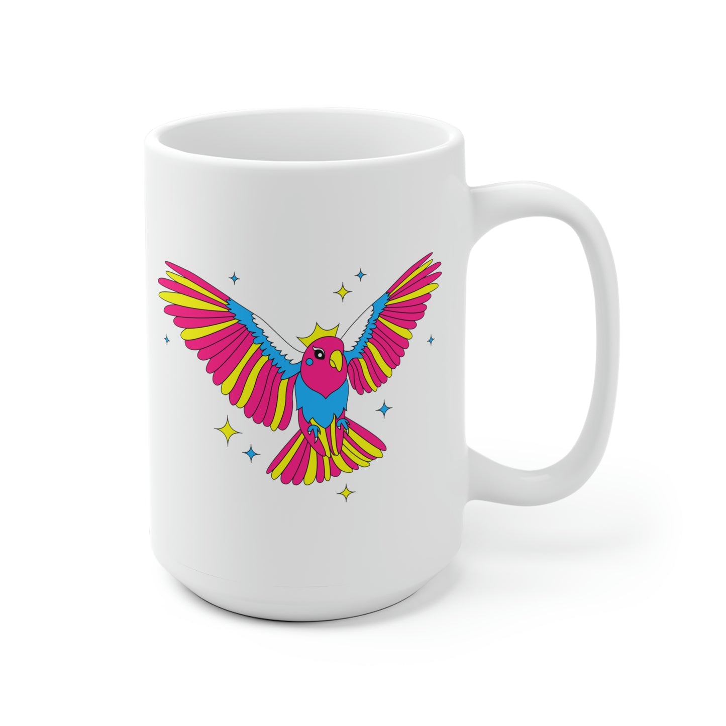 Pansexual Parrot Mug