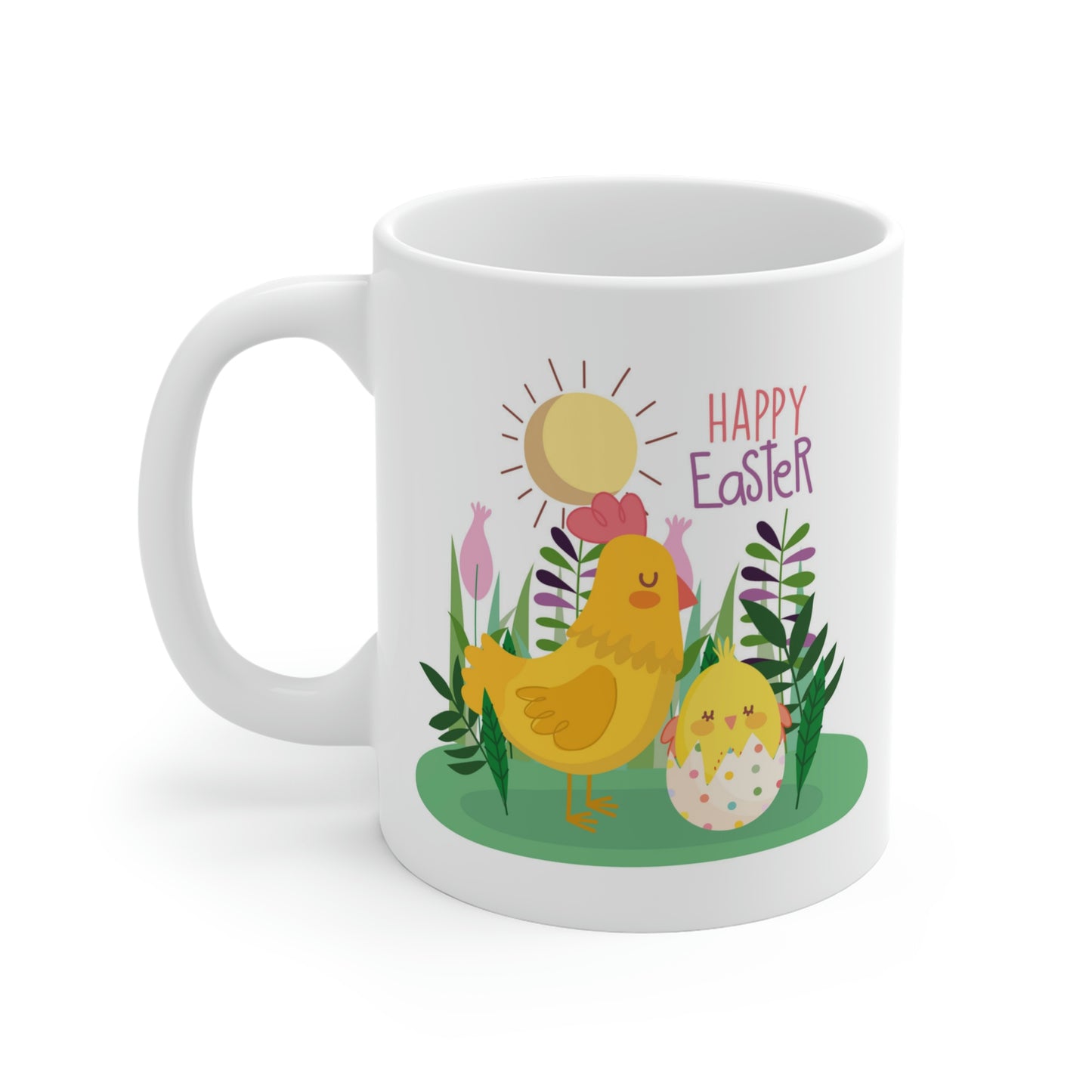 Happy Easter Rooster Mug