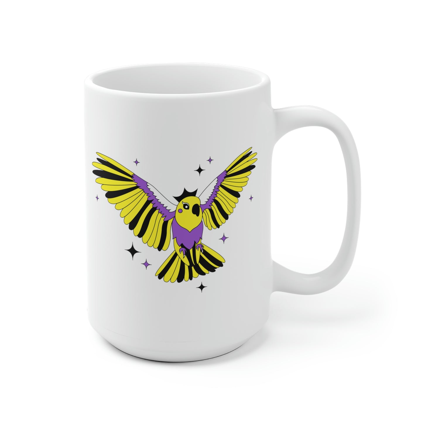 Nonbinary Parrot Mug