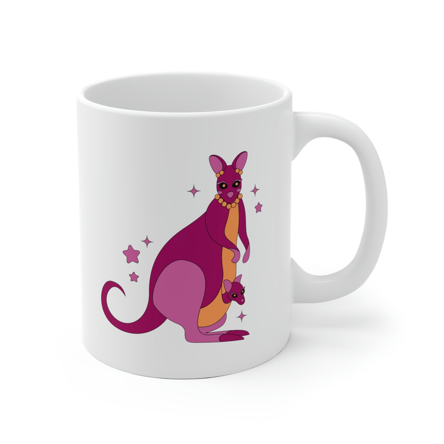 Lesbian Kangaroo Mug