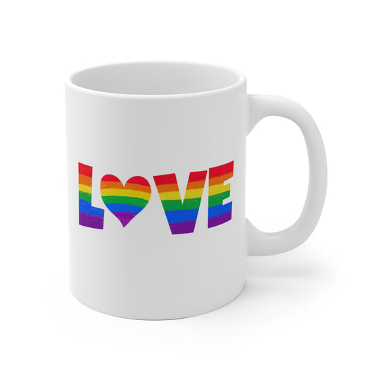 Love Rainbow Mug