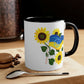 Ukrainian Flag Sunflowers Mug