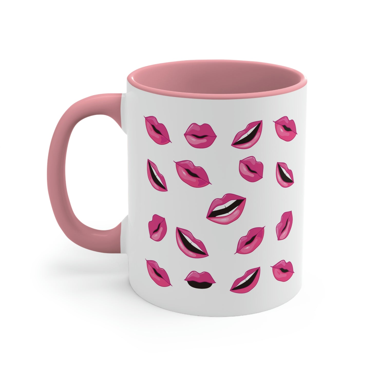 Kiss Lips Pattern Mug