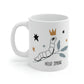 Hello Spring Worm Mug