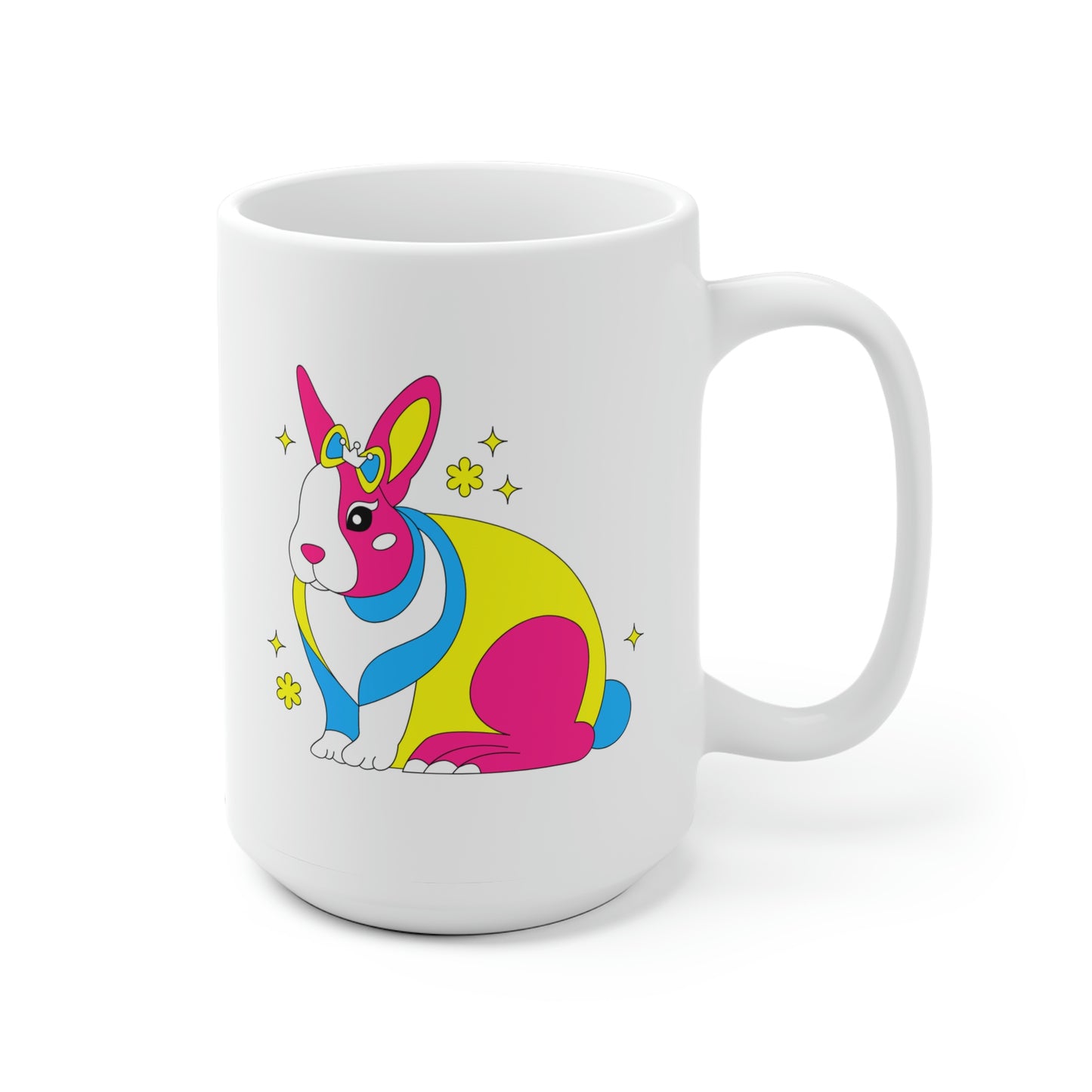 Pansexual Bunny Mug