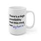 There's A High Possibility That This Mug Has Dog Hair In It Mug
