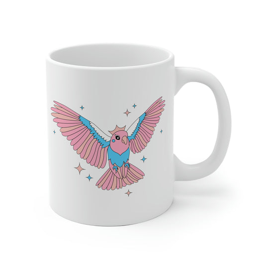 Transgender Parrot Mug