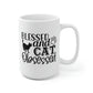 Blessed And Cat Obsessed Mug