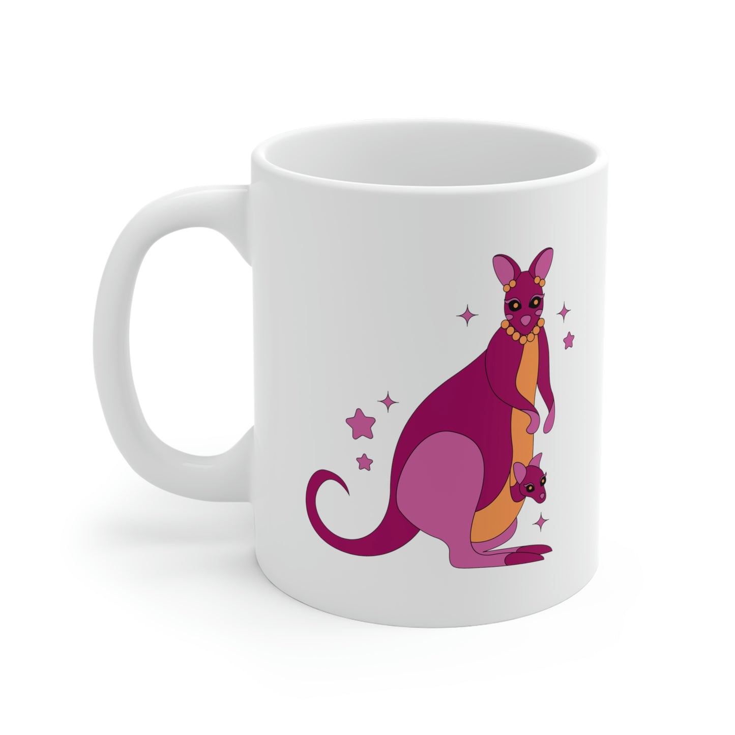 Lesbian Kangaroo Mug