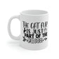 The Cat Fur Is Part Of The Decor Mug