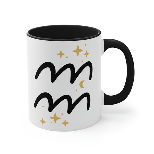 Aquarius Symbol Mug