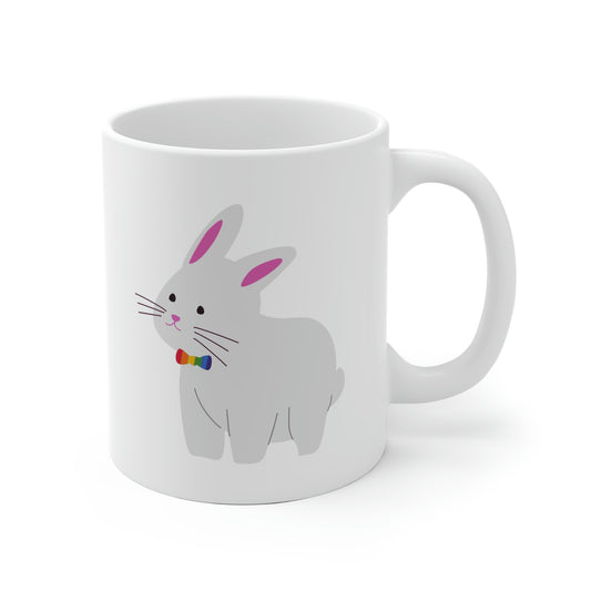 LGBTQ Cute Bunny Mug