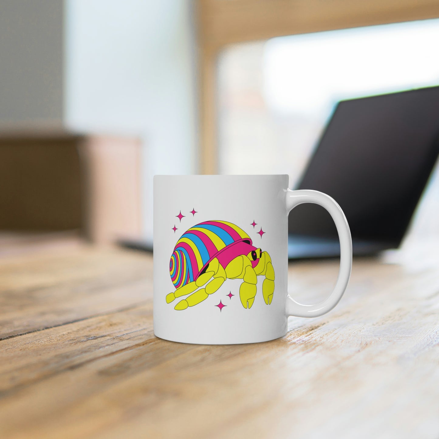 Pansexual Hermit Crab Mug