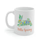 Hello Spring Bunny Mug
