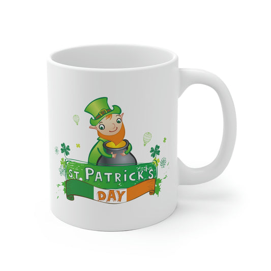St. Patrick's Day Leprechaun Mug