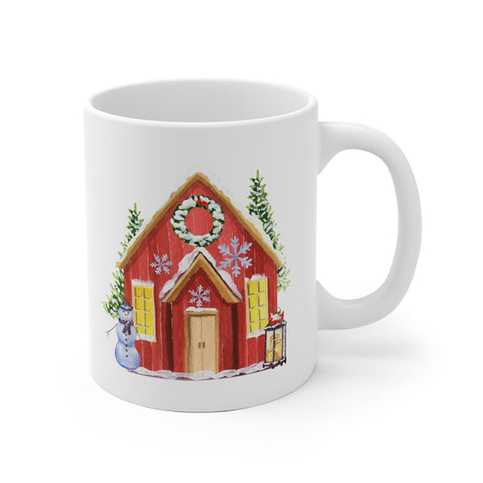 Christmas House Mug