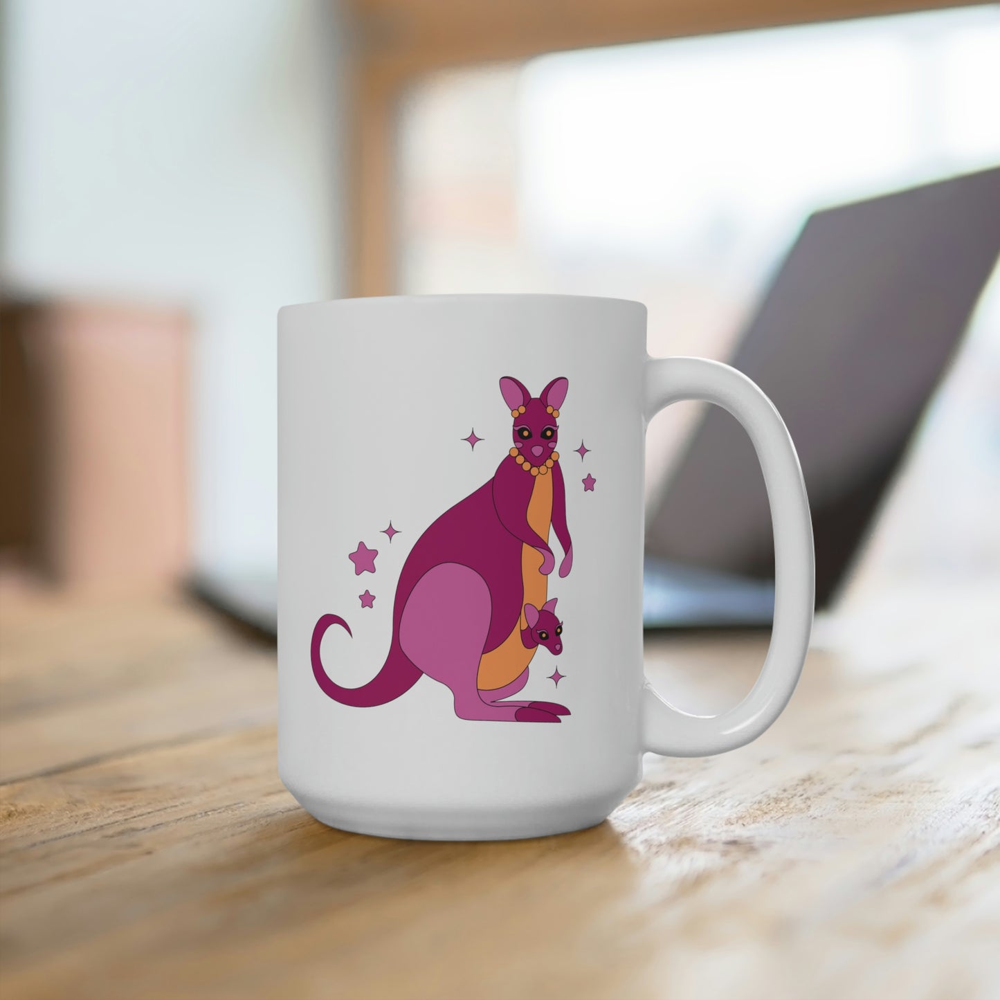 Lesbian Kangaroo Mug